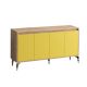 HANAH HOME Komoda Utah, žuta/krem - 811MDD4119