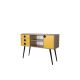 HANAH HOME Komoda Indira, žuta/krem - 811MDD4134