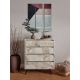 HANAH HOME Komoda za spavaću sobu Suvera, mermer krem - 811MDD4303