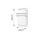 Rabalux Spoljna zidna rasveta Seattle E27 1x MAX 11W crna (8169) - 8169