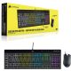 CORSAIR Gejming tastatura + miš K55 RGB PRO+HARPOON RGB PRO, CH-9226865-NA, crna - CH-9226865-NA