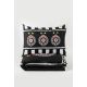 PARTIZAN Set posteljine 140x200cm Tri grba, crna - 820-set.trigrba