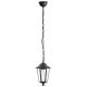 Rabalux Spoljna visilice Velence E27 1x MAX 60W crna (8208) - 8208