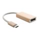 E-GREEN Adapter USB 3.1 tip C (M) - Display Port (F) metalni - EP3276117