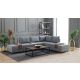 ATELIER DEL SOFA Ugaona garnitura Fly, desna, siva - 825BLC1003