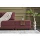ATELIER DEL SOFA Ugaona garnitura sa tabureom Fly Sofa bed, leva, crvena - 825BLC1008
