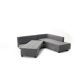 ATELIER DEL SOFA Ugaona garnitura Manama, desna, siva - 825BLC1181