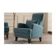 ATELIER DEL SOFA Fotelja Kana Bergere, tirkizna - 825BLC1364