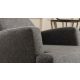 ATELIER DEL SOFA Fotelja Kana Bergere, tamnosiva - 825BLC1365