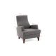 ATELIER DEL SOFA Fotelja Kana Bergere, tamnosiva - 825BLC1365