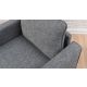 ATELIER DEL SOFA Fotelja Bella Armchair, siva - 825BLC1497