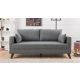 ATELIER DEL SOFA Dvosed Bella, siva - 825BLC1498