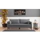 ATELIER DEL SOFA Trosed Bella Sofa bed, siva - 825BLC1501