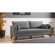 ATELIER DEL SOFA Trosed Bella Sofa bed, siva - 825BLC1501
