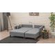ATELIER DEL SOFA Ugaona garnitura Bella, desna, siva - 825BLC1504