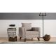 ATELIER DEL SOFA Fotelja Bella Armchair, krem - 825BLC1506