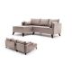 ATELIER DEL SOFA Ugaona garnitura Bella, leva, krem - 825BLC1510