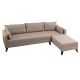 ATELIER DEL SOFA Ugaona garnitura Bella, desna, krem - 825BLC1513