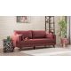 ATELIER DEL SOFA Trosed Bella Sofa bed, crvena - 825BLC1517