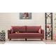 ATELIER DEL SOFA Trosed Bella Sofa bed, crvena - 825BLC1517