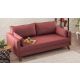 ATELIER DEL SOFA Trosed Bella Sofa bed, crvena - 825BLC1517