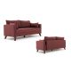ATELIER DEL SOFA Trosed Bella Sofa bed, crvena - 825BLC1517
