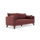 ATELIER DEL SOFA Trosed Bella Sofa bed, crvena - 825BLC1517