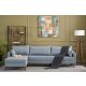 ATELIER DEL SOFA Ugaona garnitura Bella Soft Köşe Koltuk, leva, plava - 825BLC1690