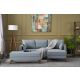 ATELIER DEL SOFA Ugaona garnitura sa tabureom Bella Soft Mini, desna, plava - 825BLC1691