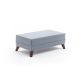 ATELIER DEL SOFA Ugaona garnitura sa tabureom Bella Soft Mini, desna, plava - 825BLC1691