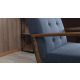 ATELIER DEL SOFA Fotelja Kemer, plava - 825BLC2319