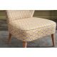 ATELIER DEL SOFA Fotelja Viola Berjer Papatya, siva/žuta - 825BLC2337