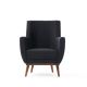 ATELIER DEL SOFA Fotelja Gonca, antracit - 825BLC2344