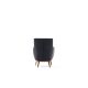 ATELIER DEL SOFA Fotelja Gonca, antracit - 825BLC2344