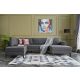 ATELIER DEL SOFA Ugaona garnitura Eris, antracit - 825BLC2526