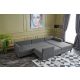 ATELIER DEL SOFA Ugaona garnitura Belen, antracit - 825BLC2527