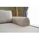 ATELIER DEL SOFA Ugaona garnitura Belen, krem - 825BLC2530