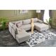 ATELIER DEL SOFA Ugaona garnitura Efsun, krem - 825BLC2531
