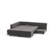 ATELIER DEL SOFA Ugaona garnitura Manama, leva, antracit - 825BLC2541