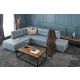 ATELIER DEL SOFA Ugaona garnitura Manama, leva, svetloplava - 825BLC2542