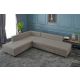 ATELIER DEL SOFA Ugaona garnitura Manama, leva, krem - 825BLC2543