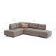 ATELIER DEL SOFA Ugaona garnitura Manama, leva, krem - 825BLC2543