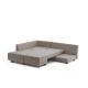 ATELIER DEL SOFA Ugaona garnitura Manama, leva, krem - 825BLC2543