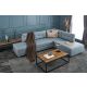 ATELIER DEL SOFA Ugaona garnitura Manama, desna, svetloplava - 825BLC2545