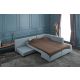 ATELIER DEL SOFA Ugaona garnitura Manama, desna, svetloplava - 825BLC2545