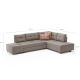 ATELIER DEL SOFA Ugaona garnitura Manama, desna, krem - 825BLC2546