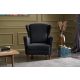 ATELIER DEL SOFA Fotelja Lola Berjer, antracit - 825BLC2547