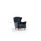 ATELIER DEL SOFA Fotelja Lola Berjer, antracit - 825BLC2547