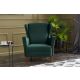 ATELIER DEL SOFA Fotelja Lola Berjer, zelena - 825BLC2548
