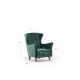 ATELIER DEL SOFA Fotelja Lola Berjer, zelena - 825BLC2548